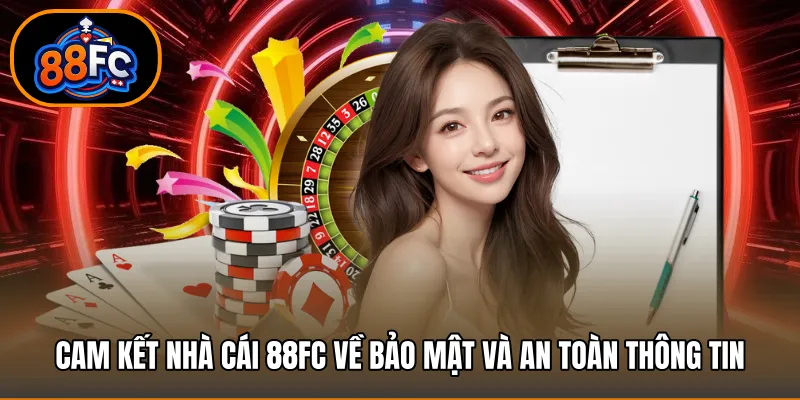 Cam kết nhà cái 88FC về bảo mật và an toàn thông tin